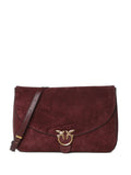 Burgundy Love Large Shoulder Bag 1