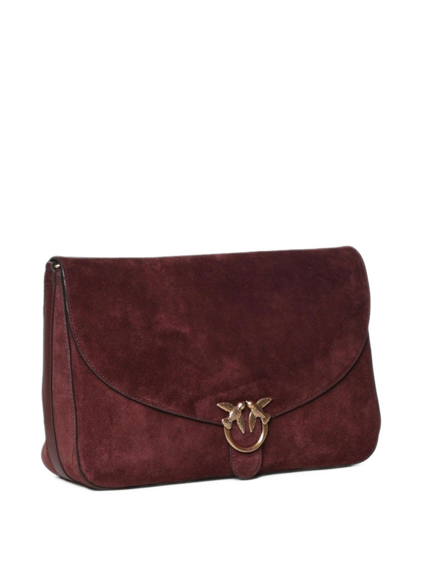 Burgundy Love Large Shoulder Bag 2