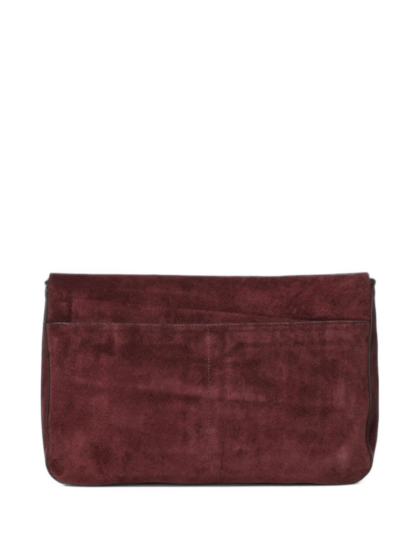 Burgundy Love Large Shoulder Bag 4