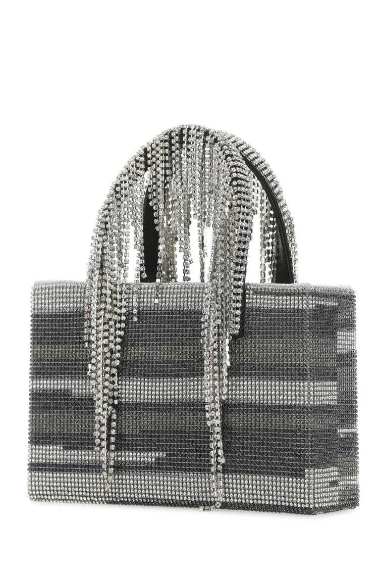 Silver Rhinestones Mini Satchel 2