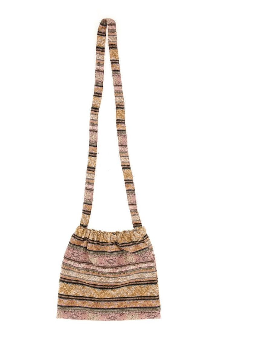 Pink Patterned Small Crossbody Bag 2
