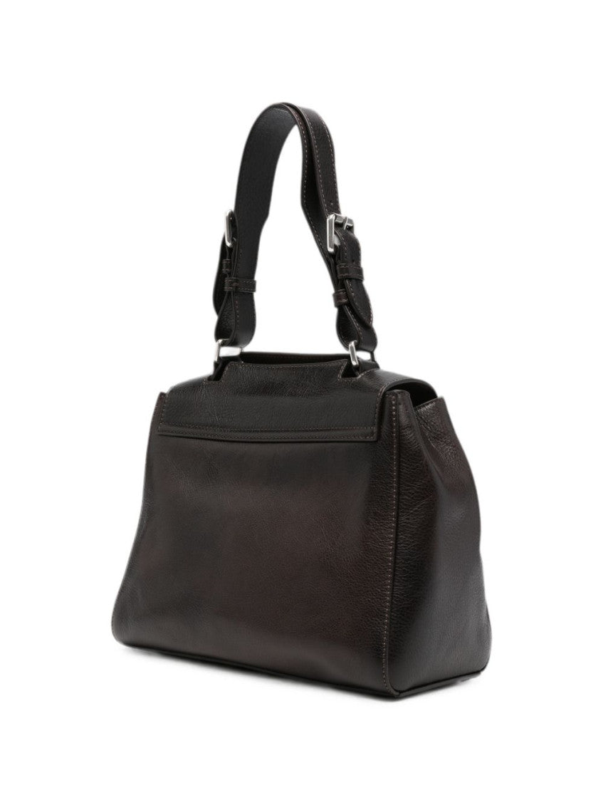 Black Sveva Small Satchel 2