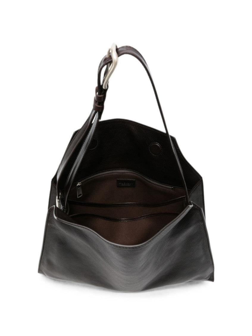 Dark Brown Lagoon Large Shoulder Bag 3