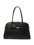 Dark Brown Aura Large Shoulder Bag 1