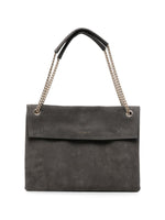 Dark Grey Nabucco Large Shoulder Bag 1