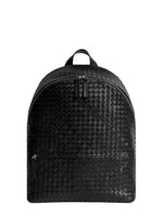 Black Intrecciato 1975 Large Backpack 1