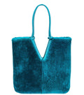 Blue Bolster Reversible Medium Tote 1
