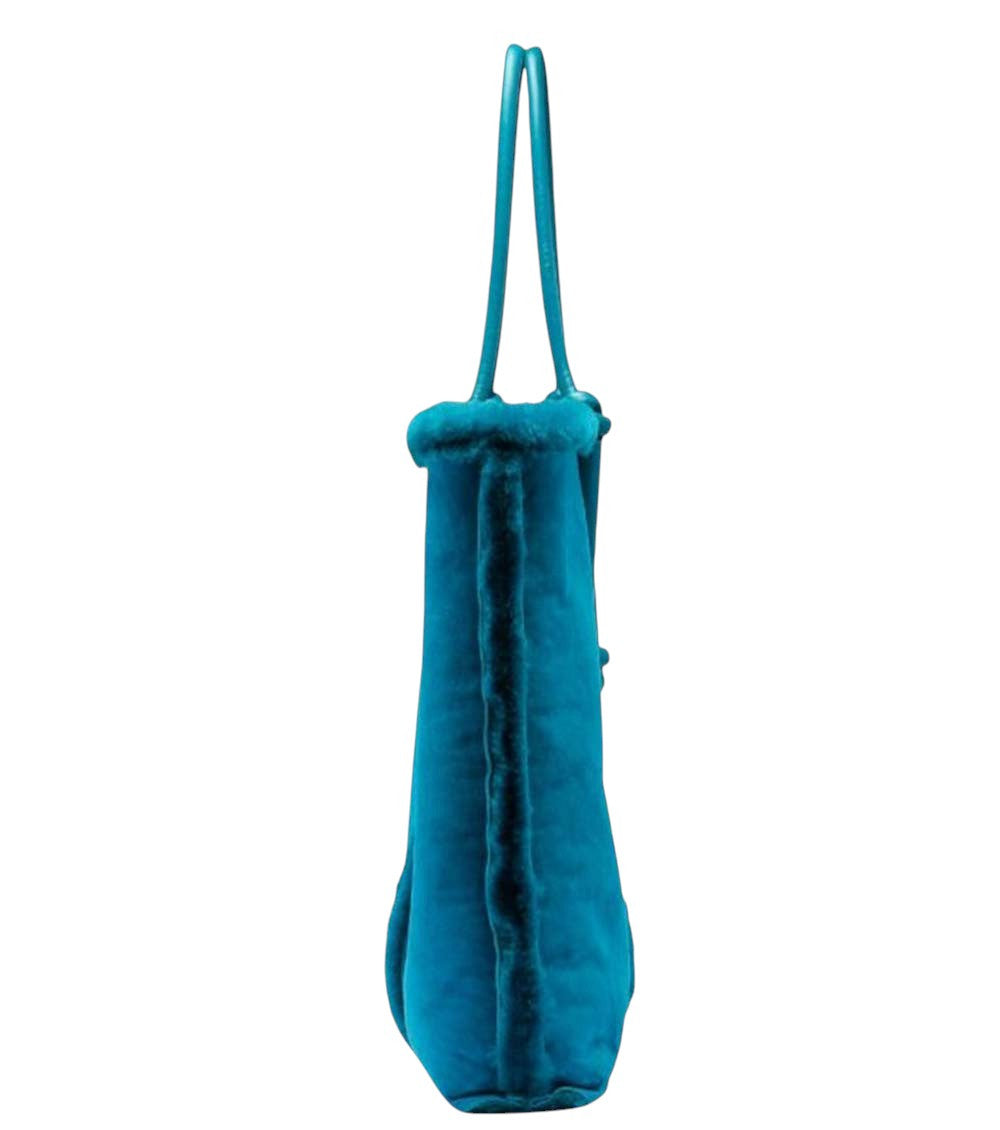 Blue Bolster Reversible Medium Tote 4