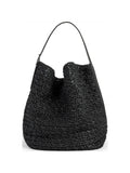 Black Belted Large Tote 1