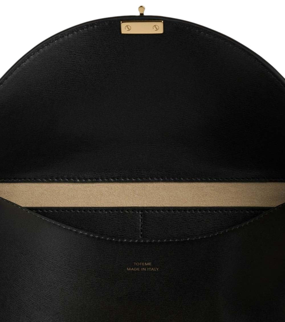 Black T-Lock Large Shoulder Bag 3