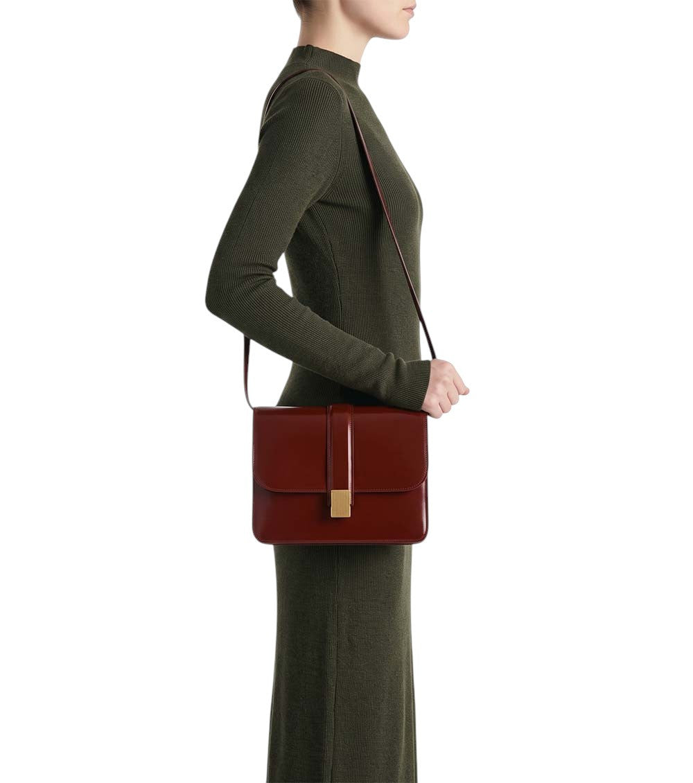 Maroon Blake Small Crossbody Bag 4