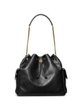 Black Charlie Large Shoulder Bag 1