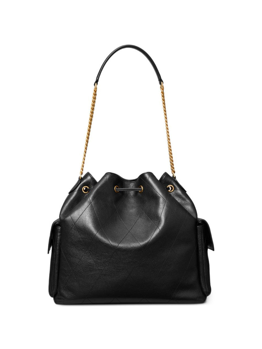 Black Charlie Large Shoulder Bag 2