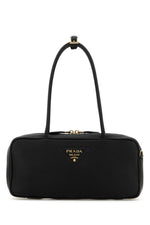 Black Logo Shoulder Bag 1