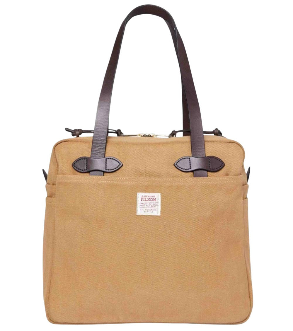 Brown Logo Large Tote 1