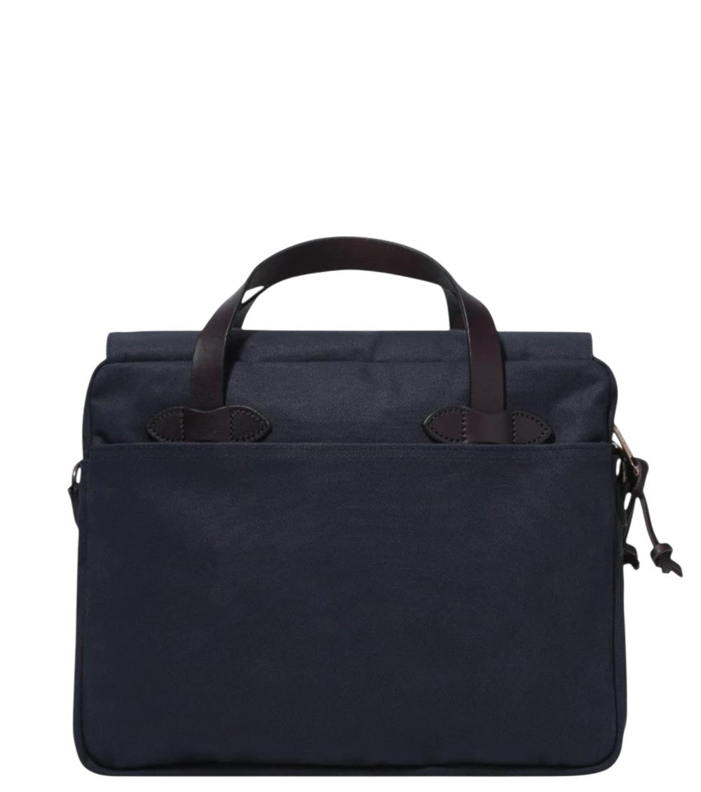 Dark Blue Tin Large Briefcase Bag 3