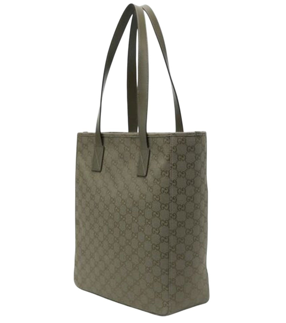 Olive Gg Top Zip Large Tote 2