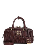 Maroon Arcadie  Mini Satchel 1