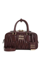 Maroon Arcadie  Mini Satchel 1