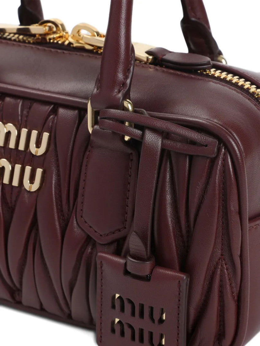 Maroon Arcadie  Mini Satchel 3