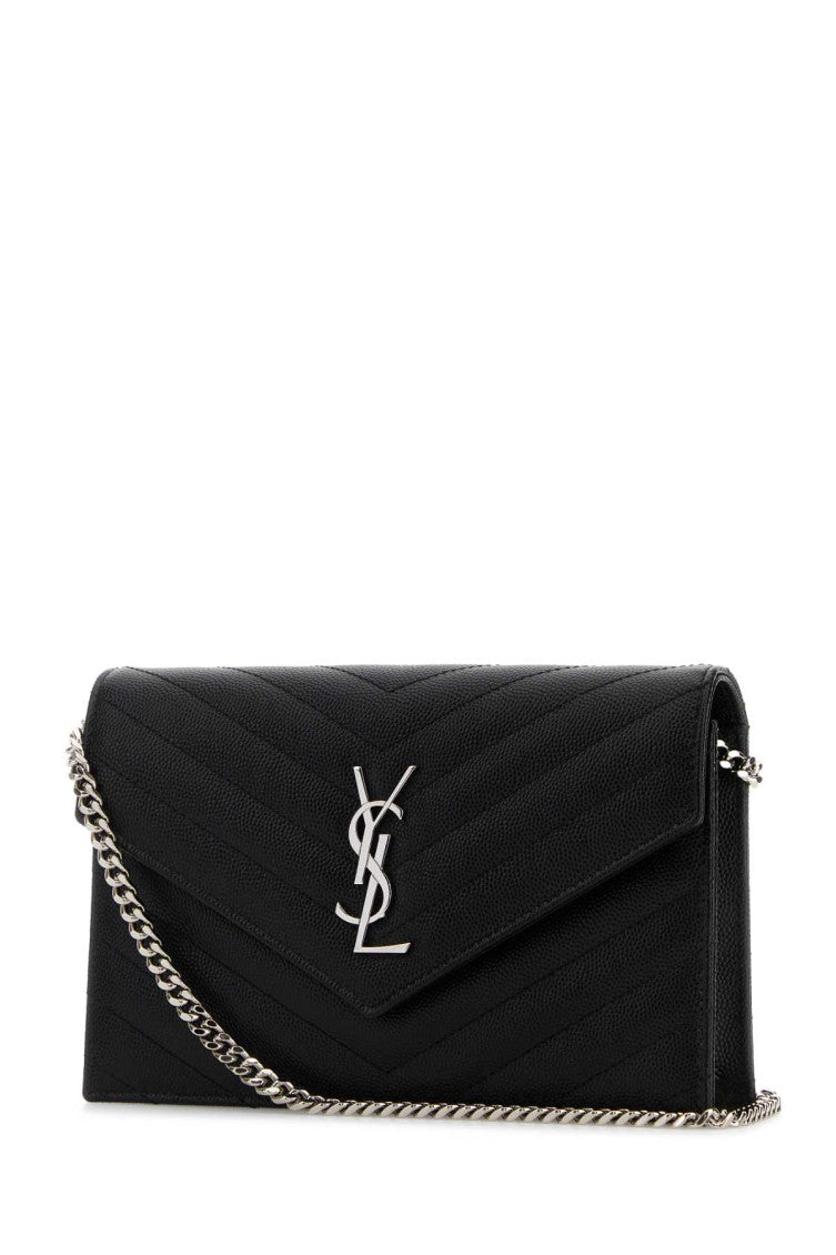 Black Cassandre Crossbody Bag 2