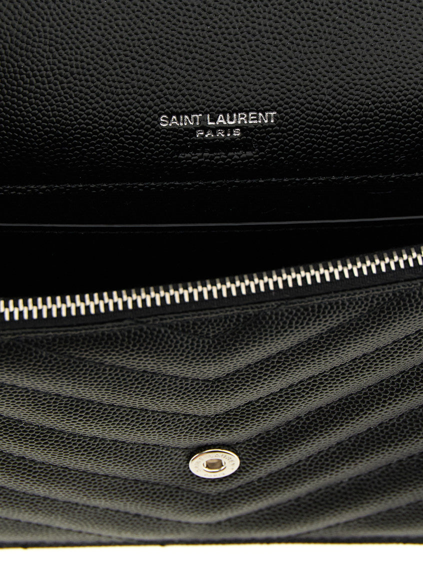 Black Cassandre Crossbody Bag 4