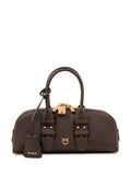 Dark Brown Escape Small Satchel 1