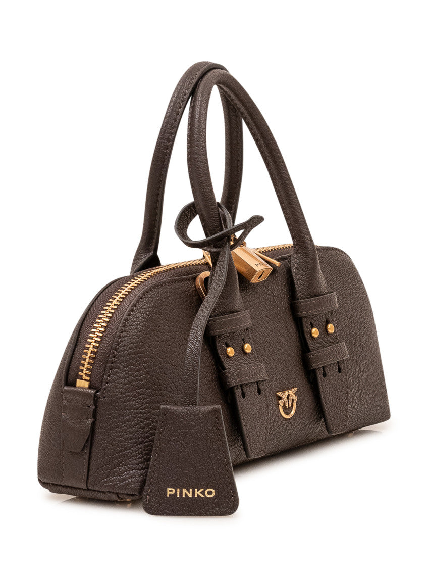 Dark Brown Escape Small Satchel 3