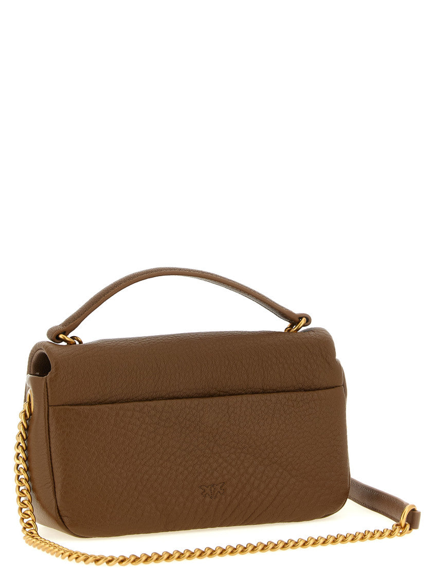 Brown Love Birds Small Shoulder Bag 2