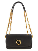 Dark Brown Love Birds Small Shoulder Bag 1