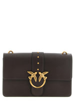 Dark Brown Love One Medium Crossbody Bag 1