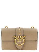 Beige Love One Medium Crossbody Bag 1