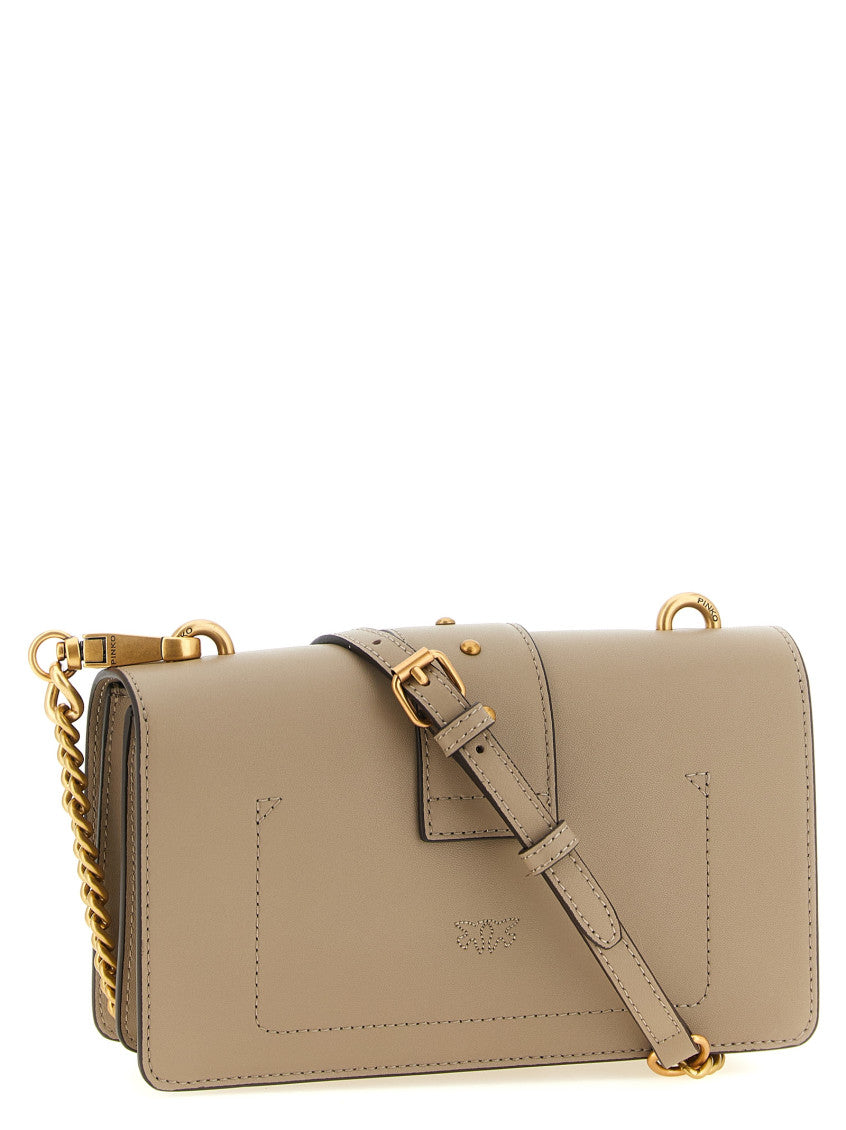 Beige Love One Medium Crossbody Bag 2