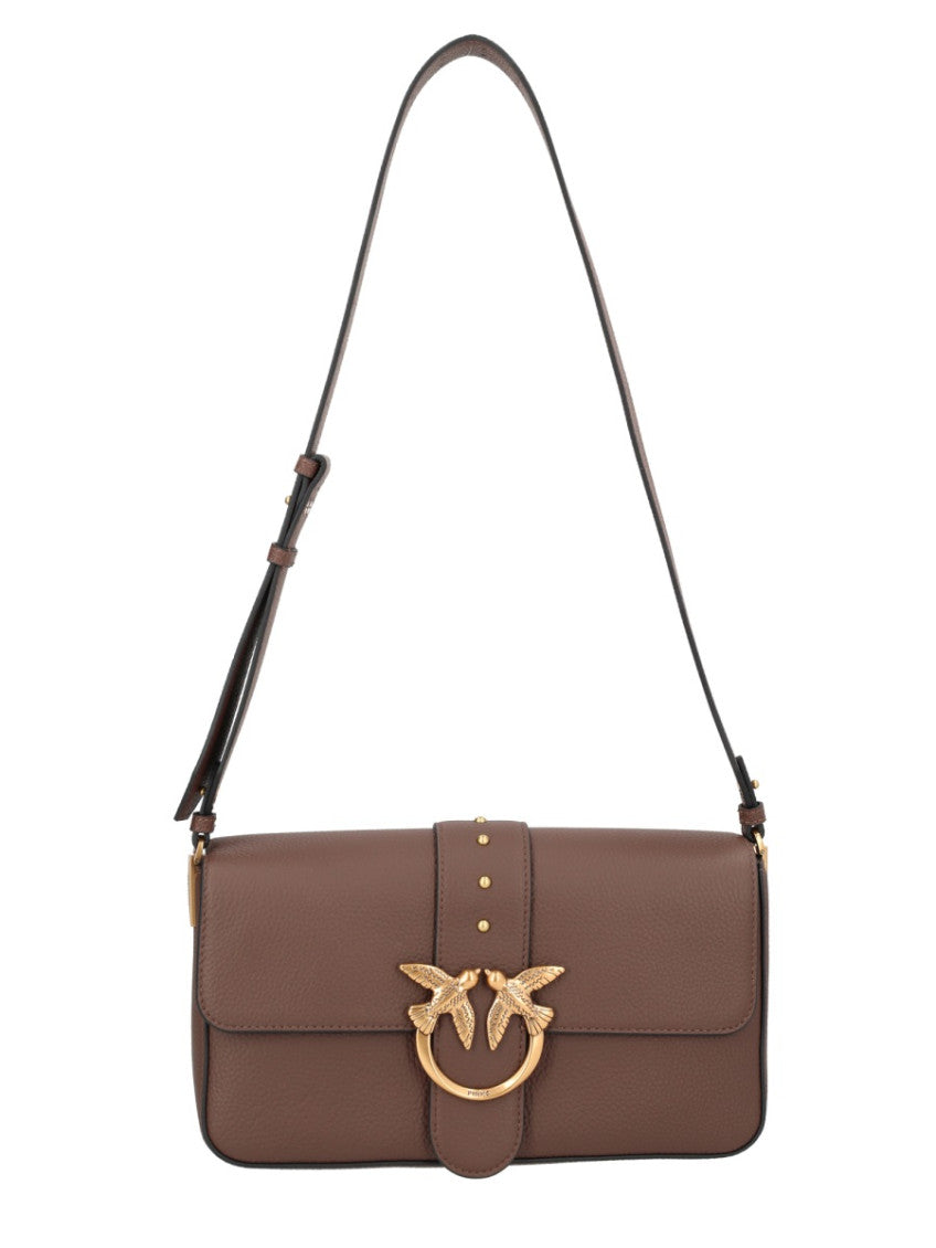 Brown Love Medium Shoulder Bag 1
