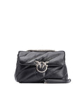 Black Love Puff Medium Shoulder Bag 1