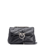 Black Love Puff Medium Shoulder Bag 1