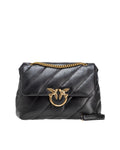 Black Love Puff Medium Shoulder Bag 1