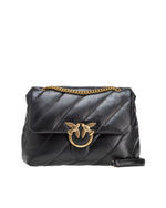 Black Love Puff Medium Shoulder Bag 1