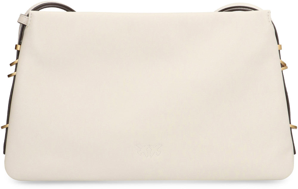 White Logo Large Crossbody Bag 2