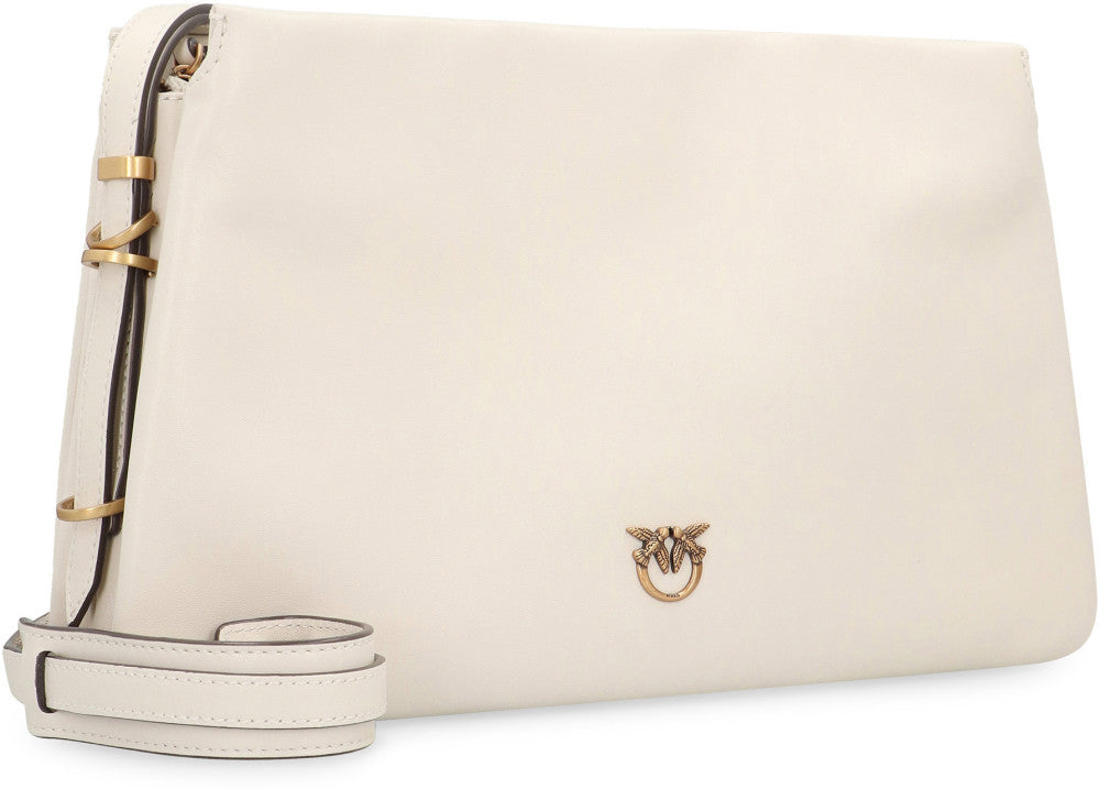 White Logo Large Crossbody Bag 3