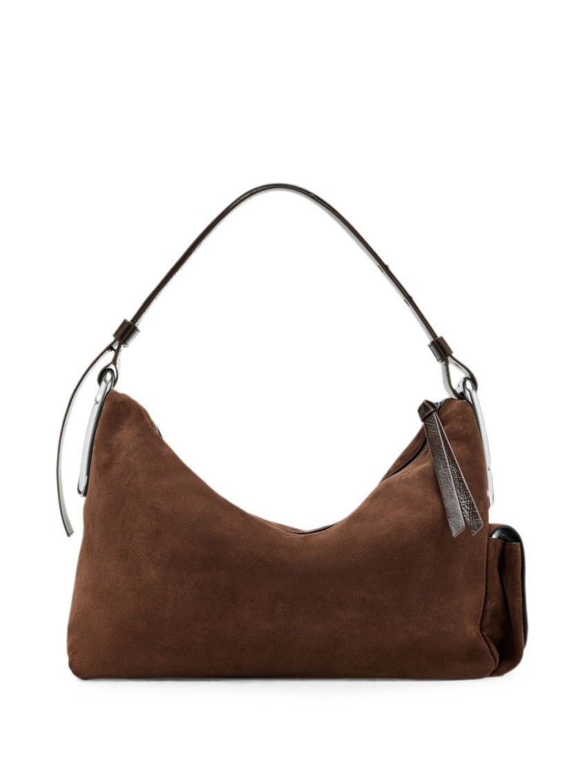 Brown Scene Large Shoulder Bag 2