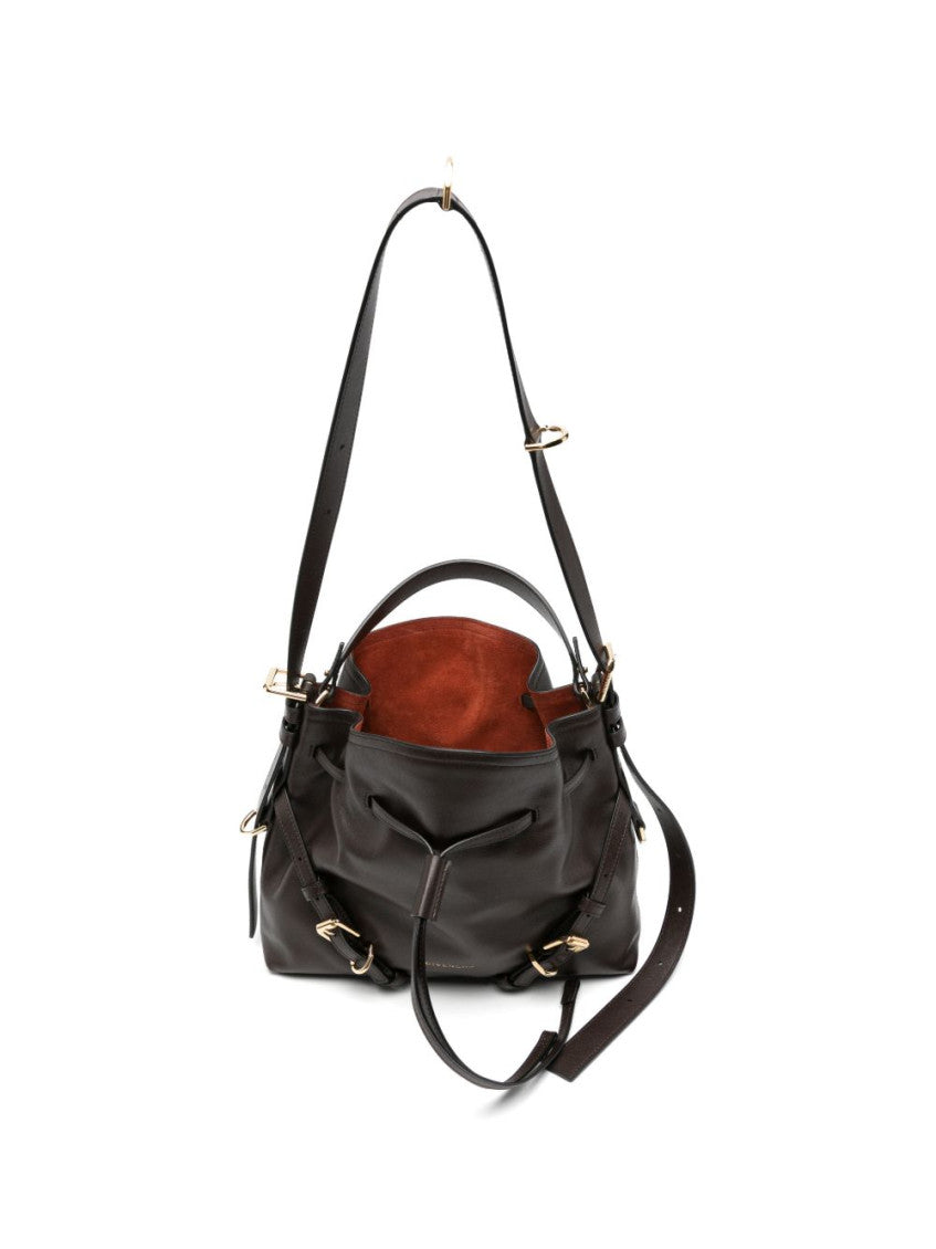 Brown VoYou Small Bucket Bag 4