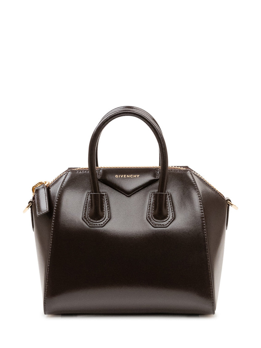 Brown Antigona Mini Satchel 1