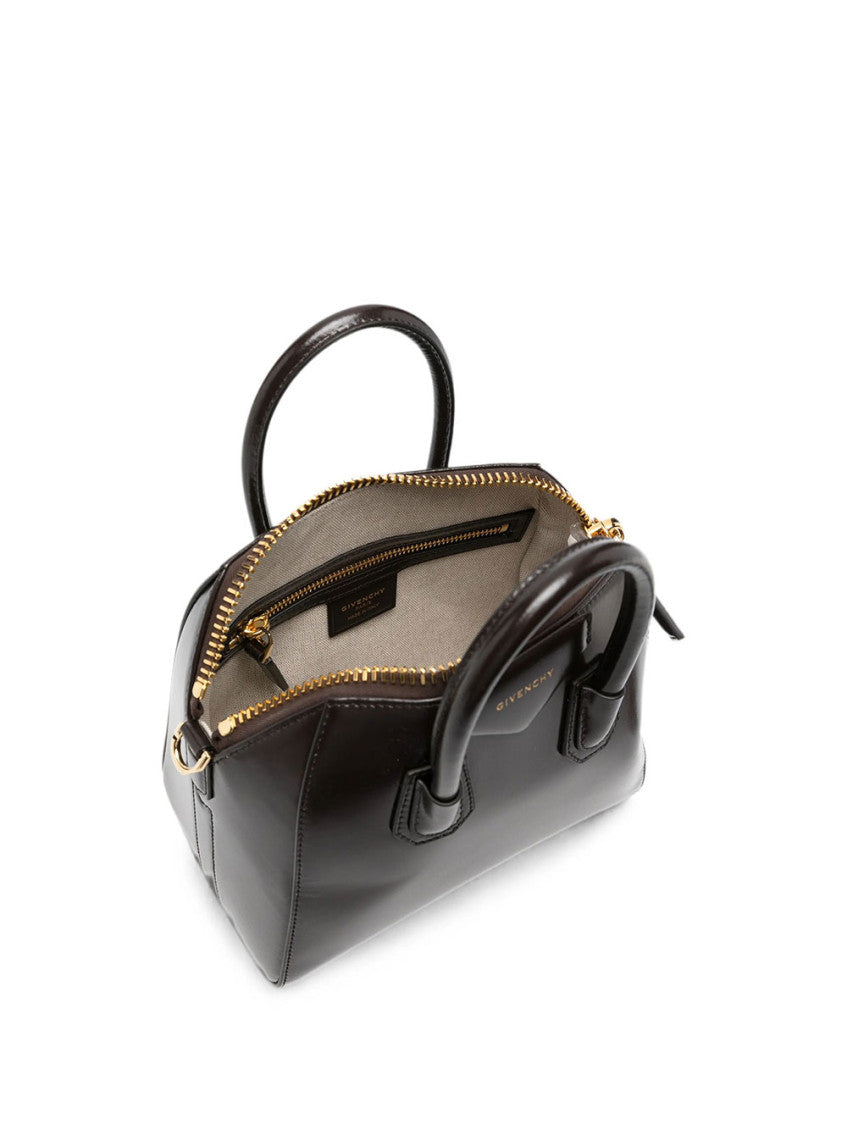 Brown Antigona Mini Satchel 5
