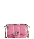 Pink D2 Statement Soft Mini Crossbody Bag 1