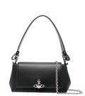 Black Hazel Medium Shoulder Bag 1