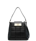 Black Logo Medium Shoulder Bag 1