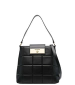 Black Logo Medium Shoulder Bag 1