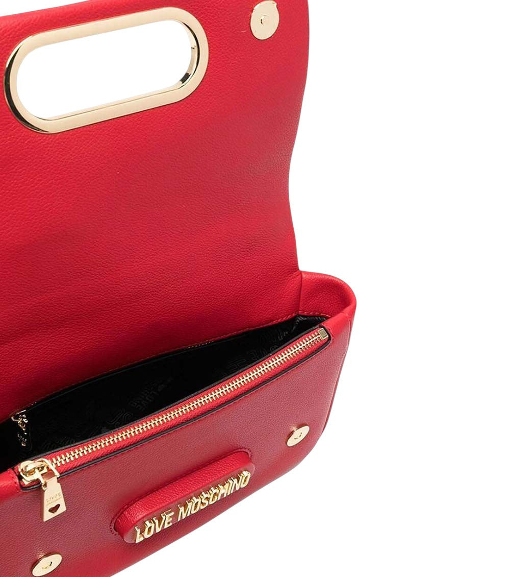 Red Logo Small Shoulder Bag 4