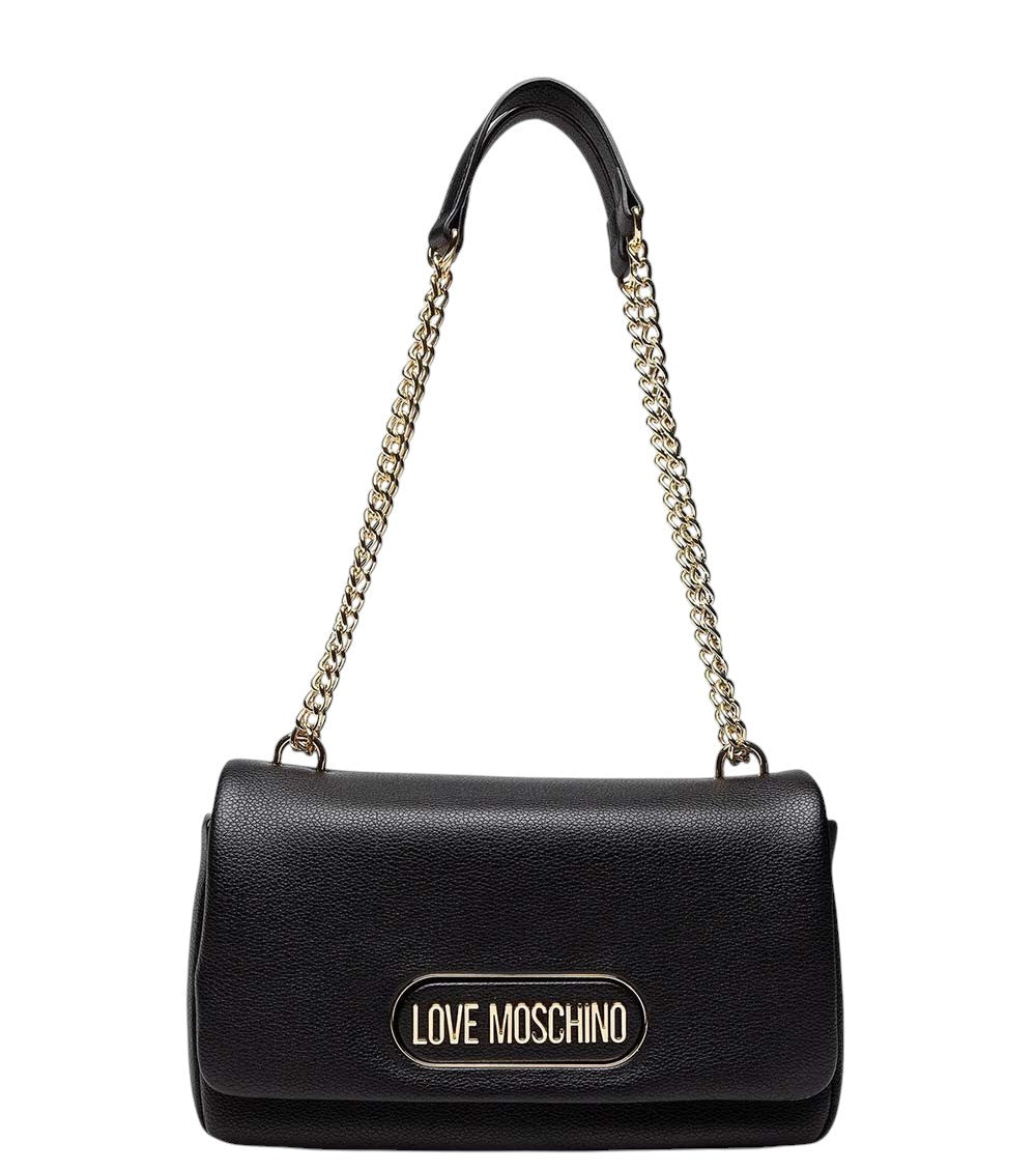 Black Logo Small Shoulder Bag 2